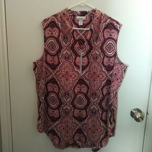 Sleeveless Blouse